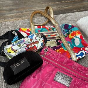 Reserved for Karensclozet Coach Multicolor Women's Bags